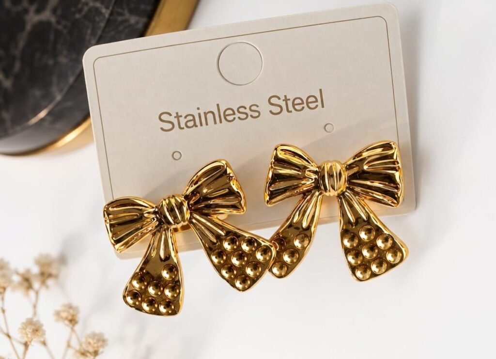 Bow Statement Earrings