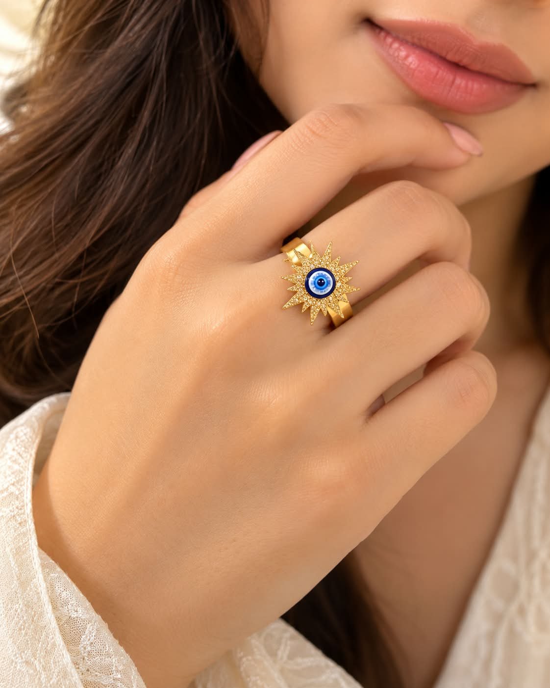 Evil Eye Ring - Image 2